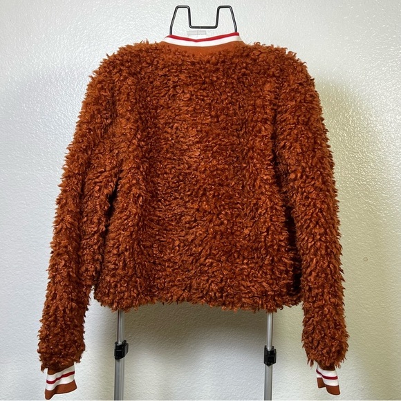 Jessica Simpson Women’s Kataleya Faux-Fur Jacket Size L - Picture 6 of 13